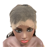 Straight HD Full Frontal 13*4 Lace Wig Naturlal Black