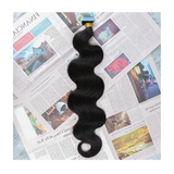 Body Wave Virgin Human Hair Tape In Natural Black  (40pcs/100grams)