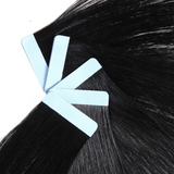 Straight Virgin Human Hair  Tape In Natural Black (40pcs/100grams)
